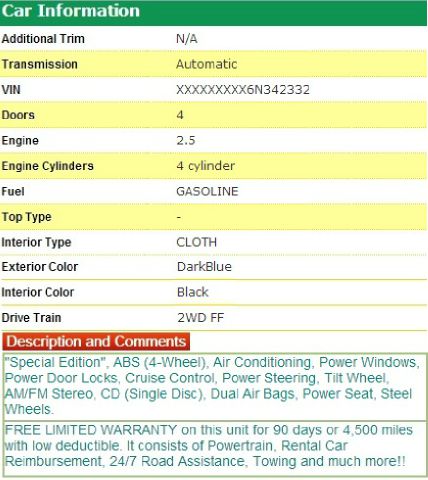 Nissan Altima 2006 photo 3