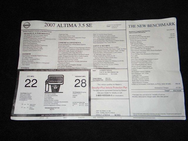 Nissan Altima 2007 photo 23