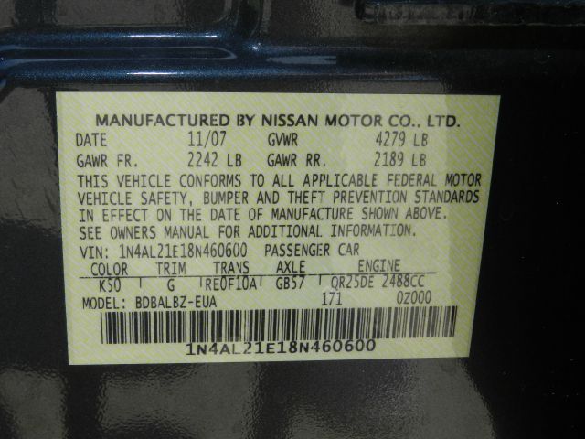 Nissan Altima 2008 photo 13