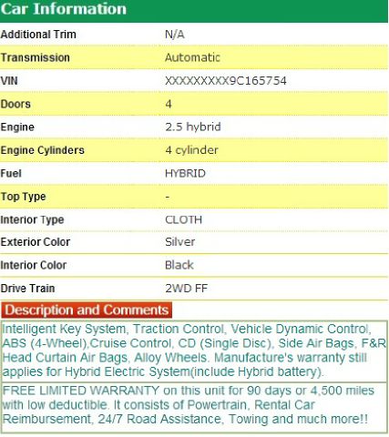 Nissan Altima 2009 photo 2