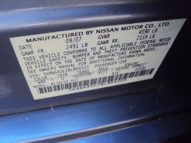 Nissan Maxima 2008 photo 15