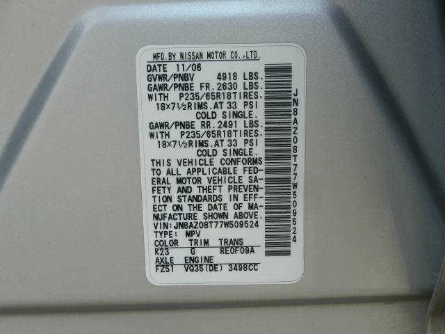 Nissan Murano 2007 photo 6