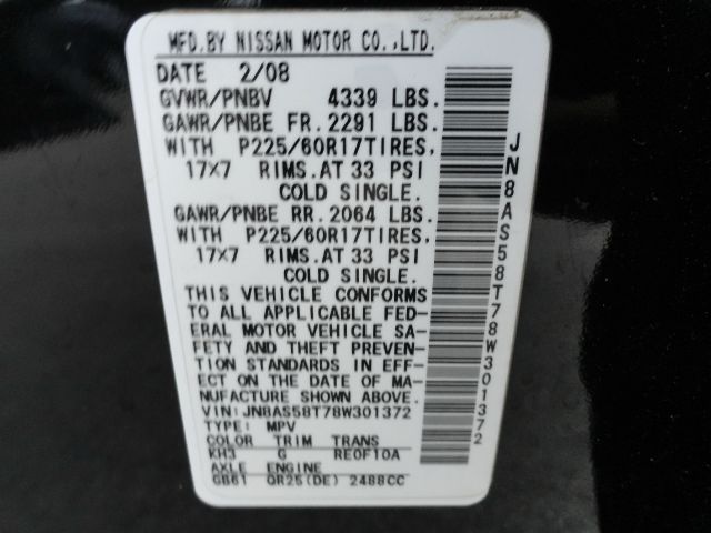 Nissan Rogue 2008 photo 4