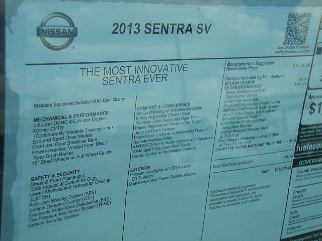 Nissan Sentra 2013 photo 1