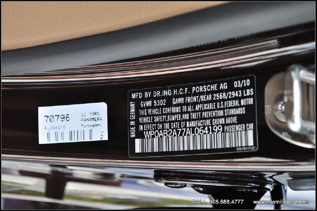 Porsche Panamera 2010 photo 37