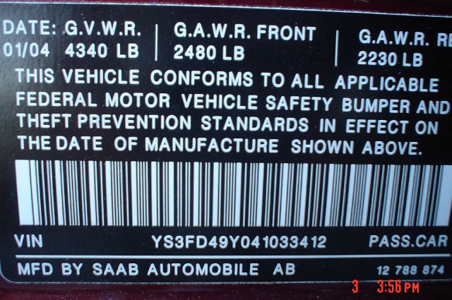 Saab 9-3 Loaded W/ Nav Sedan