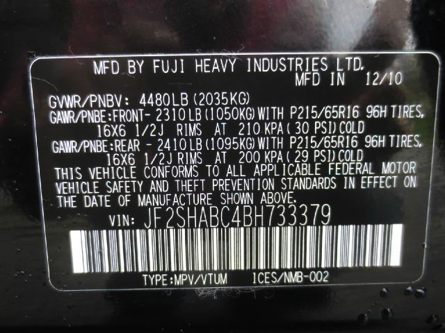 Subaru Forester 2011 photo 19