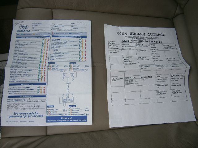 Subaru Outback 2004 photo 11