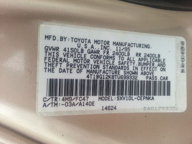 Toyota Camry 1996 photo 14