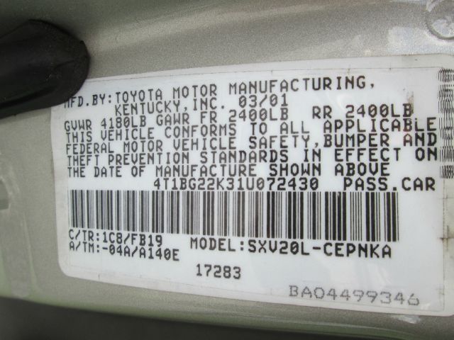 Toyota Camry 2001 photo 6