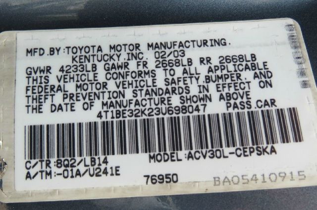 Toyota Camry 2003 photo 17