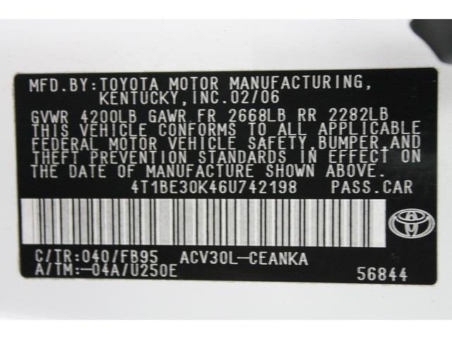 Toyota Camry 2006 photo 6