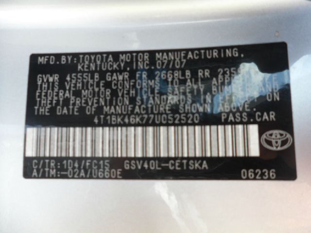 Toyota Camry 2007 photo 9