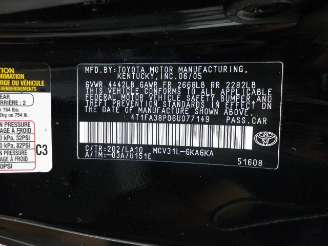 Toyota Camry Solara 2006 photo 10