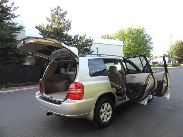 Toyota Highlander 2002 photo 30