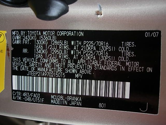 Toyota Highlander 2007 photo 14