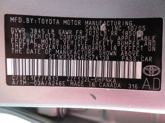 Toyota Matrix 2006 photo 3