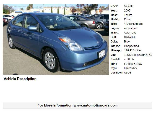 Toyota Prius 2005 photo 4