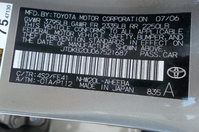 Toyota Prius 2006 photo 26