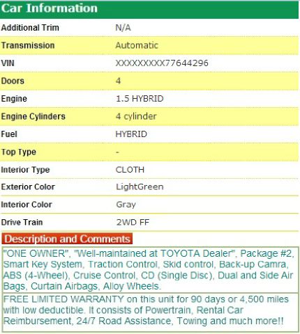 Toyota Prius 2007 photo 8