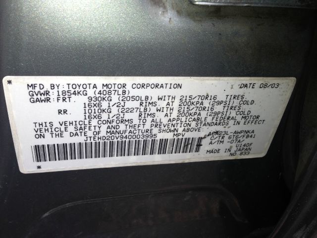 Toyota RAV4 2004 photo 5