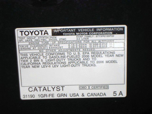 Toyota Tacoma 2006 photo 20