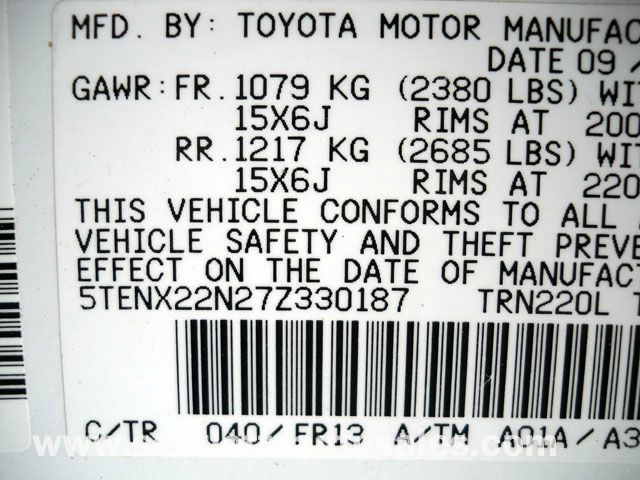 Toyota Tacoma 2007 photo 8