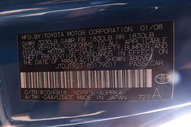 Toyota Yaris 2008 photo 13