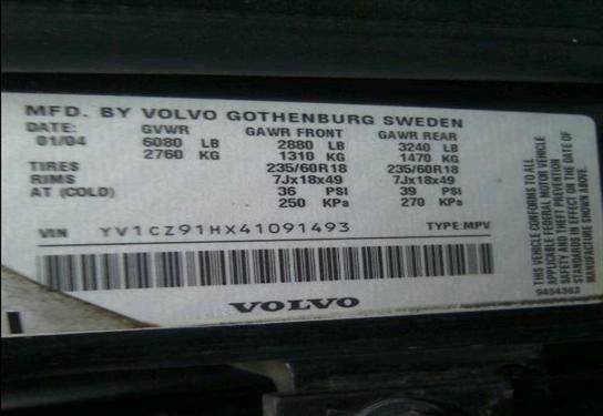 Volvo XC90 2004 photo 9